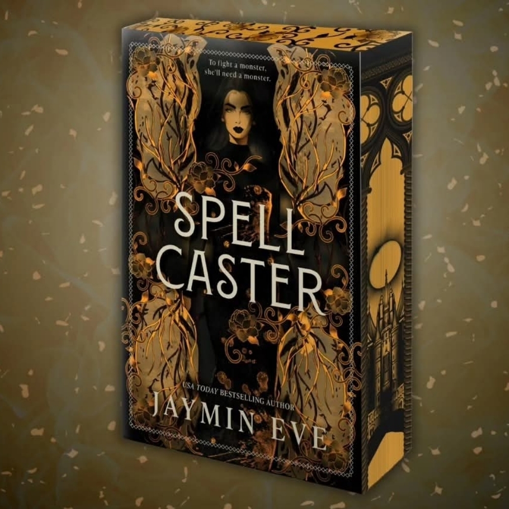 Spell Caster Special Edition Paperback Stenciled Edges Book by Jaymin Eve